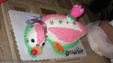کیک تولد هلیا 