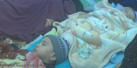 خواب پرهام و ارمیا در چادر!