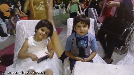 پرهام و آناهید در جشن عروسی
