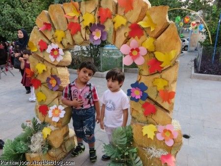 پرهام و امیرحسین در جشن ورودی مهد