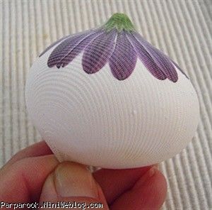  یک روش جالب برای رنگ کردن تخم مرغ عید