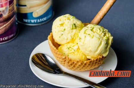 بستنی زعفرانی خانگی | Homemade Saffron Icecream 
