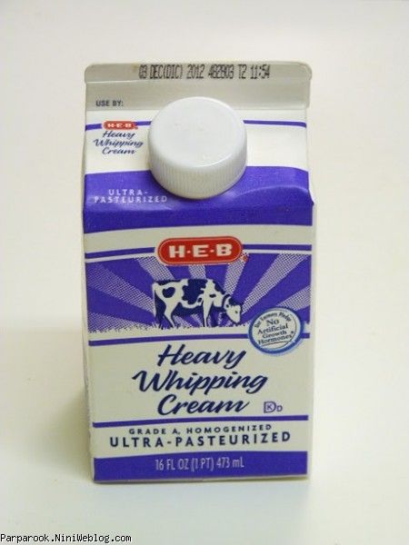  Heavy whipping cream