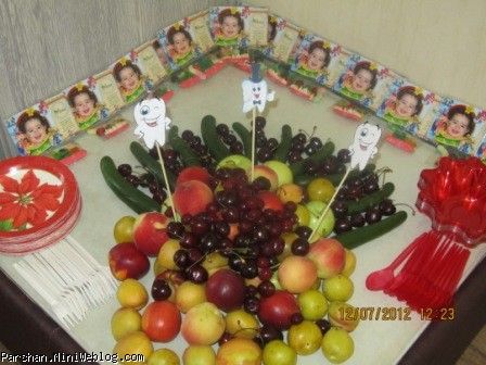 میز گیفت و میوه