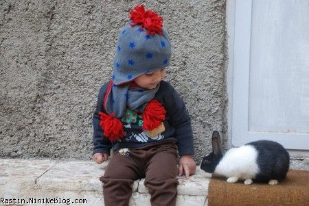 راستین کوچولو و آقا خرگوشه