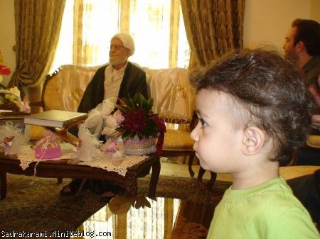 حضور پر رنگ صدرا در مراسم عقدكنان عمو امير