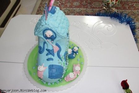 کیک تولد 2 سالگی 