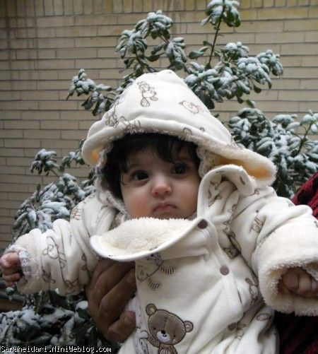 سنا سادات و اولین برف زمستانی