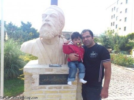 سانيار و باباش در مشهد