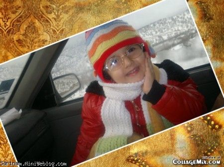 سارينا در اولين برف زمستاني 92