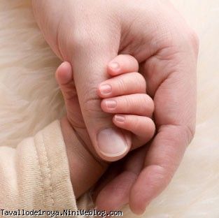 دستهای نوزادی