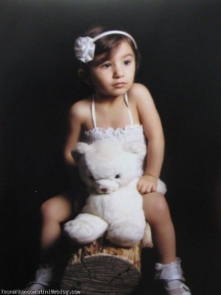 عکسهای آتلیه 3 سالگی فرشته کوچک