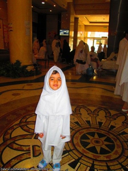 زهرا سادات در لباس احرام