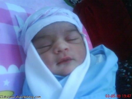 زینب کوچولو دختر خاله زینب هفته قبل دنیا اومده