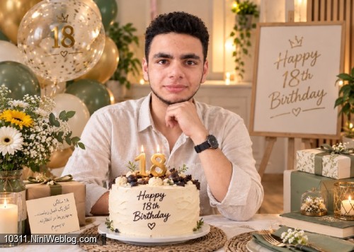 ۱۸سالگیت مبارک اميرحسين جونم ❤️❤️❤️