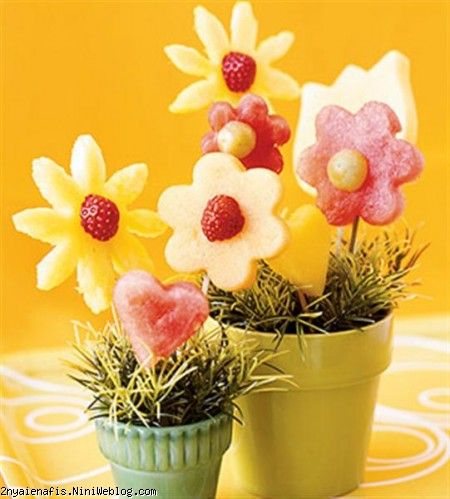گل هایی از آناناس (اینم لینک آموزش)