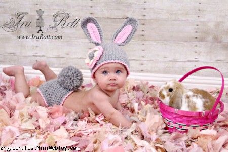 ست کلاه و شورت خرگوشی مدل های کلاه بافتنی خرگوشی کودک نوزاد قلاب بافی بچگانه