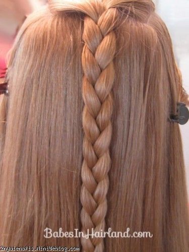 Braided Braid (3) آموزش بافتن موی بافته شده! - یک بافت زیبای مو