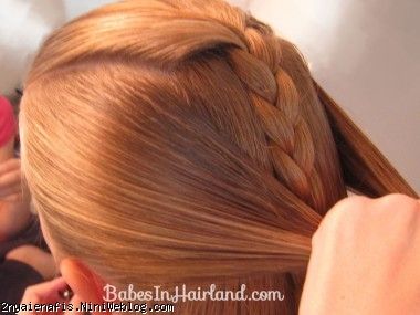 Braided Braid (4) آموزش بافتن موی بافته شده! - یک بافت زیبای مو