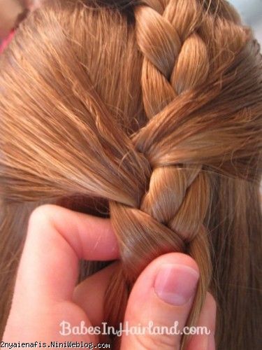 Braided Braid (5) آموزش بافتن موی بافته شده! - یک بافت زیبای مو