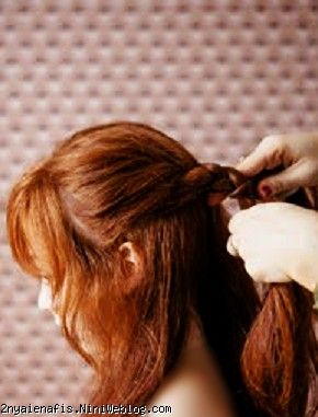 بستن مو به شکل قلب آموزش شینیون موی دخترانه 