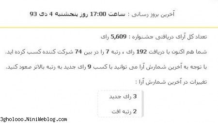 دوباره افت داشتیم