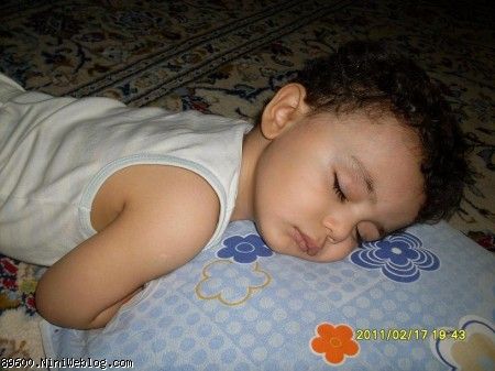 خسته مامان