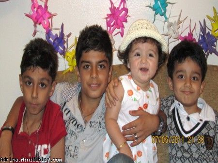 محمد ، آدرینا ،میلاد ، مهرشاد