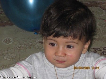 عکس تولد یکسالگی