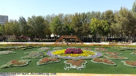 امیرحسین در پارک چمران کرج