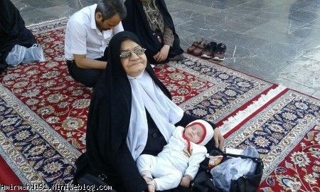 سفر زهرا خانوم به مشهد مقدس