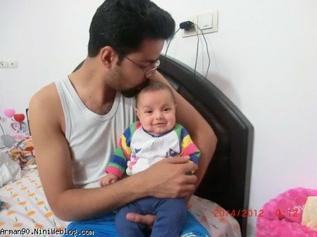 بوس بابایی رو دوست دارم