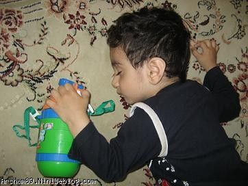 عسل مامان خوابیده