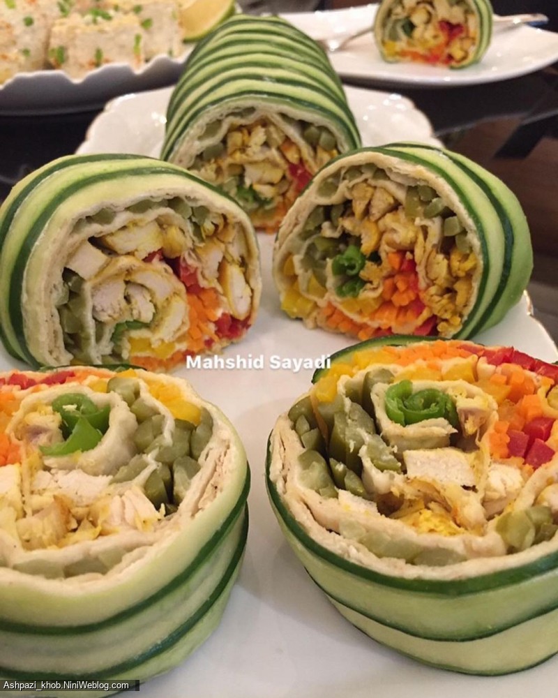 ساندویچ رولی شیک و مجلسی (1)