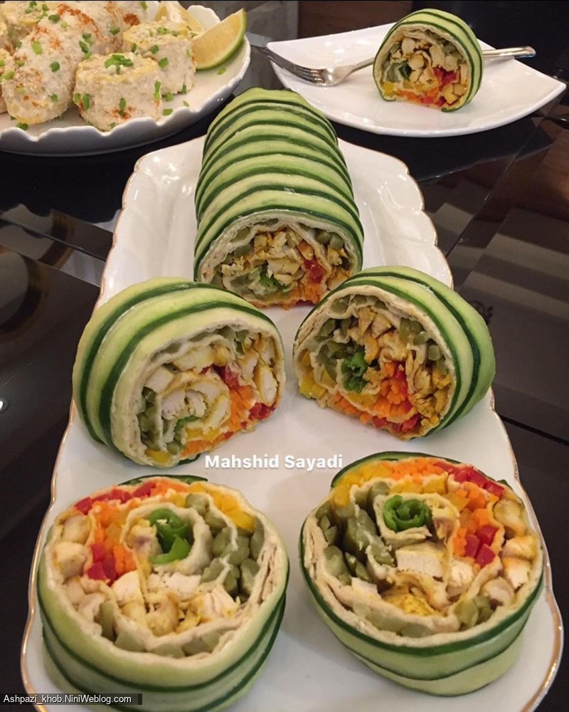 ساندویچ رولی شیک و مجلسی (2)