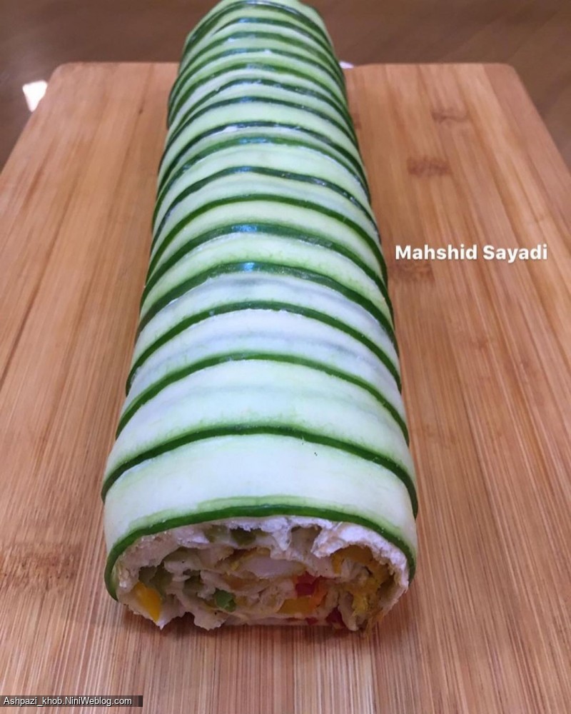 ساندویچ رولی شیک و مجلسی (8)