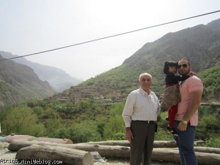 آترینا دایی نیما و باباجون