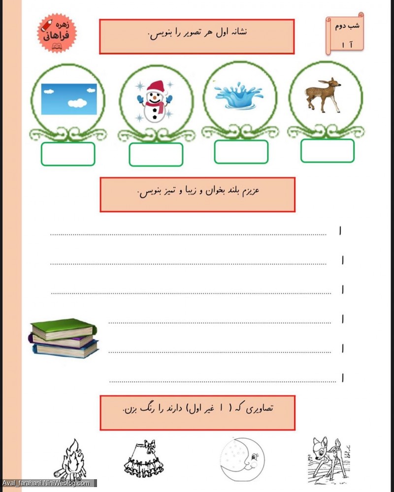 پیک های نشانه آ (2)