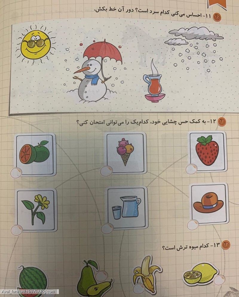 خلاصه و جمع بندی فصل دوم علوم پایه اول دبستان (4)