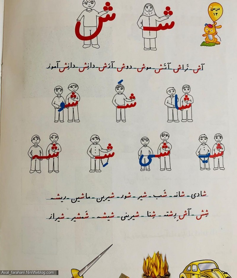 نشانه ی (ش)