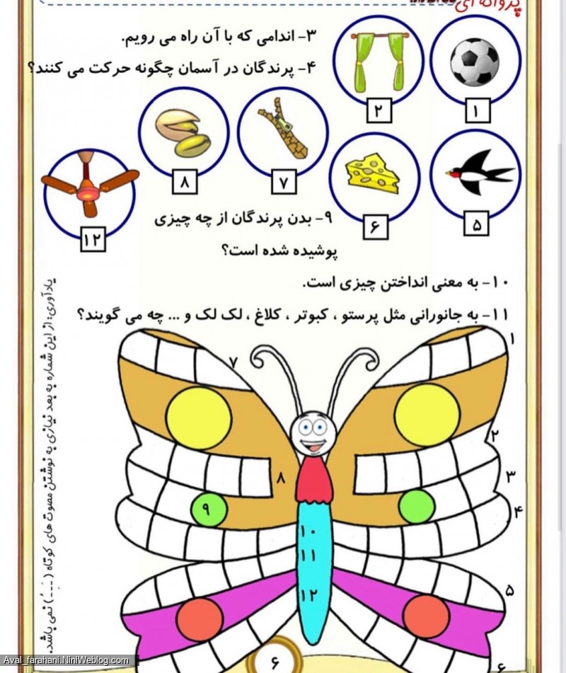 جدول نشانه ها - 3