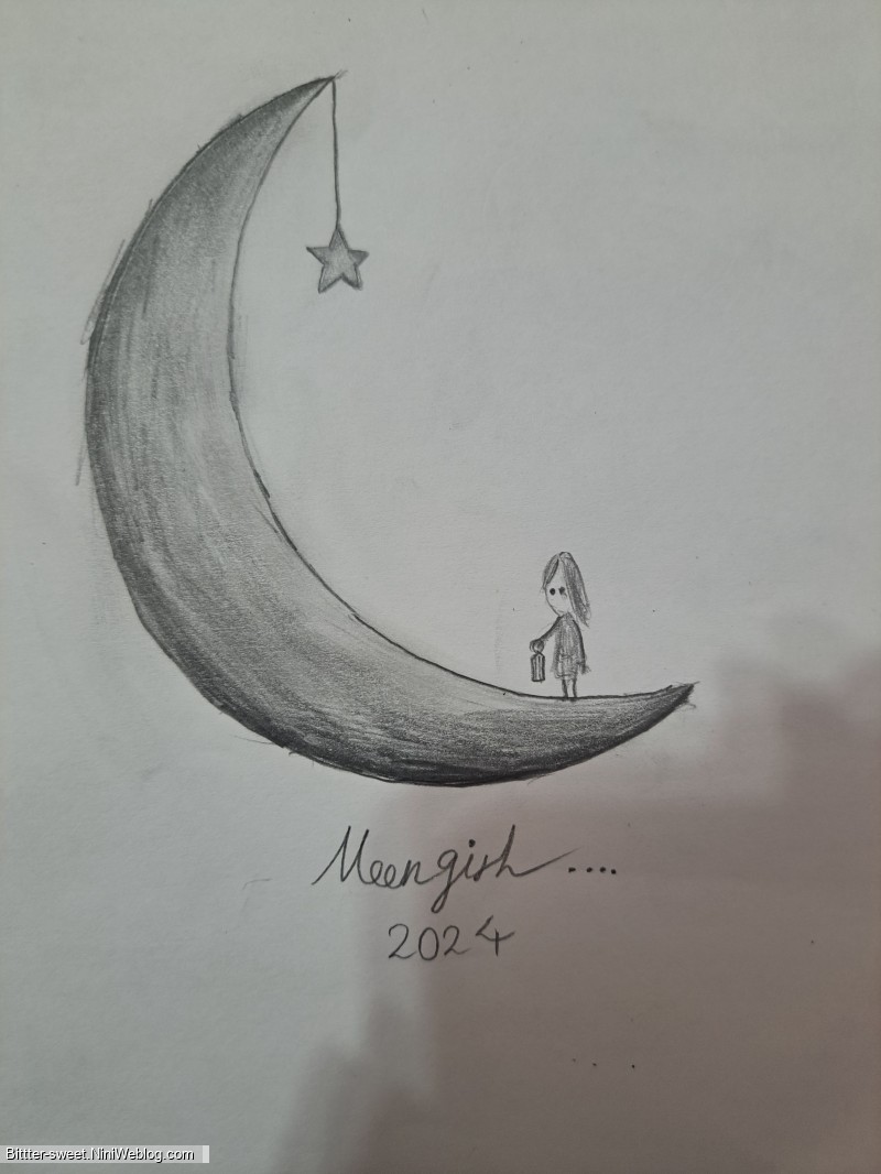 My Drawing 🌙🤍