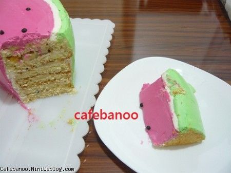 کیک هندونه