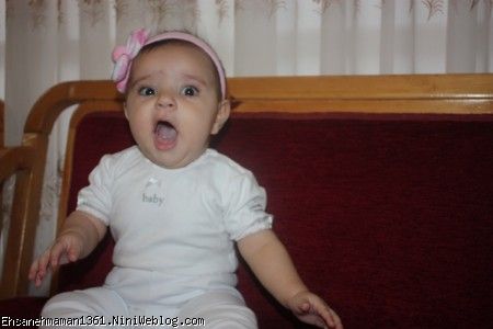 مهرسا در حالت تعجب