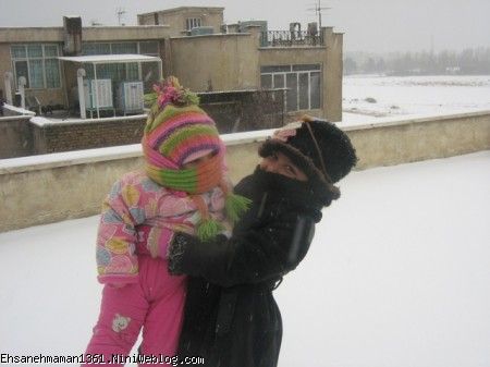 اولین برف زمستانی