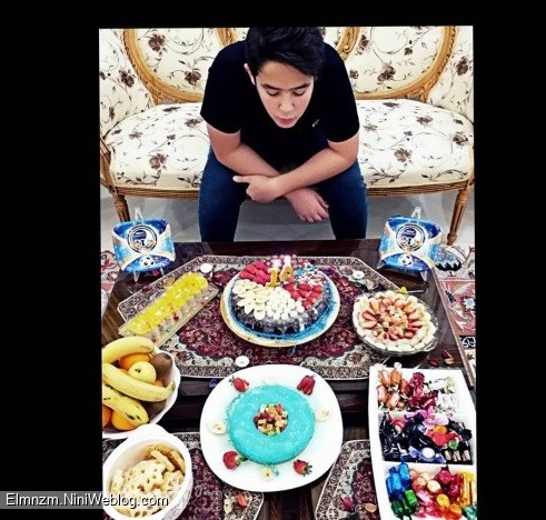 پسر قشنگم تولدت مبارکمان باد ❤️
