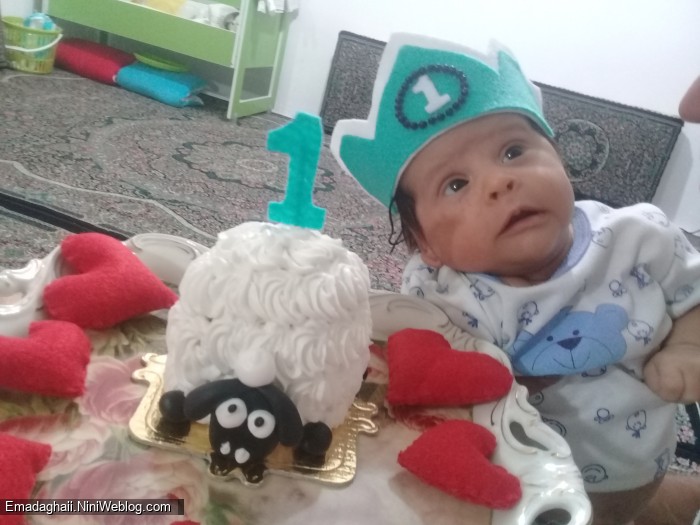 یک ماهگی عماد باهوشی