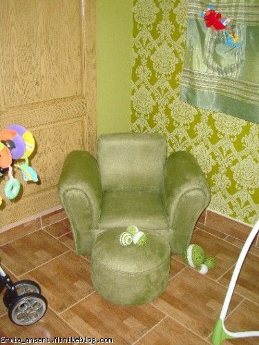 اینم همون مبل که گفته بودم دعا کن خوب شه هااااااا خیلی خوشل شد