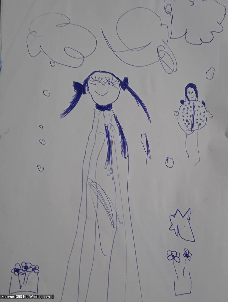 نقاشی فاطمه