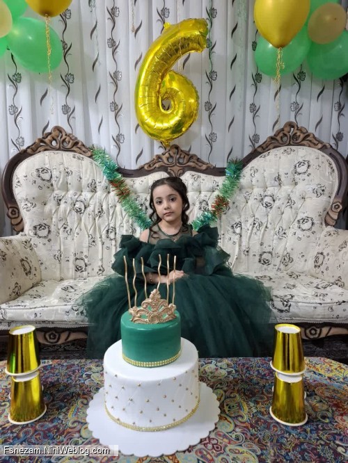 تولد 6 سالگیت مبارک دلسای من ❤️